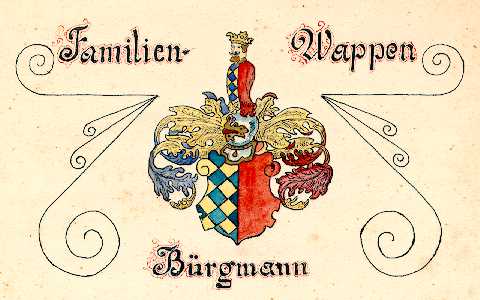 Familienwappen B�rgmann